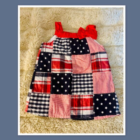 Infant Girl Gymboree Patriotic Dress - Picture 1 of 2